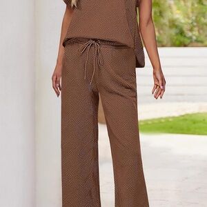 Pretty Garden Matching Lounge Set in Brown